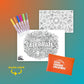 Little Change Creators Pocket Reuseable Colouring Set Celebrate