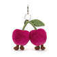 Jellycat Amueseables Cherries Bag Charm