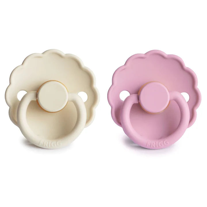 Frigg Daisy Natural Rubber Pacifiers Cream | Lupine