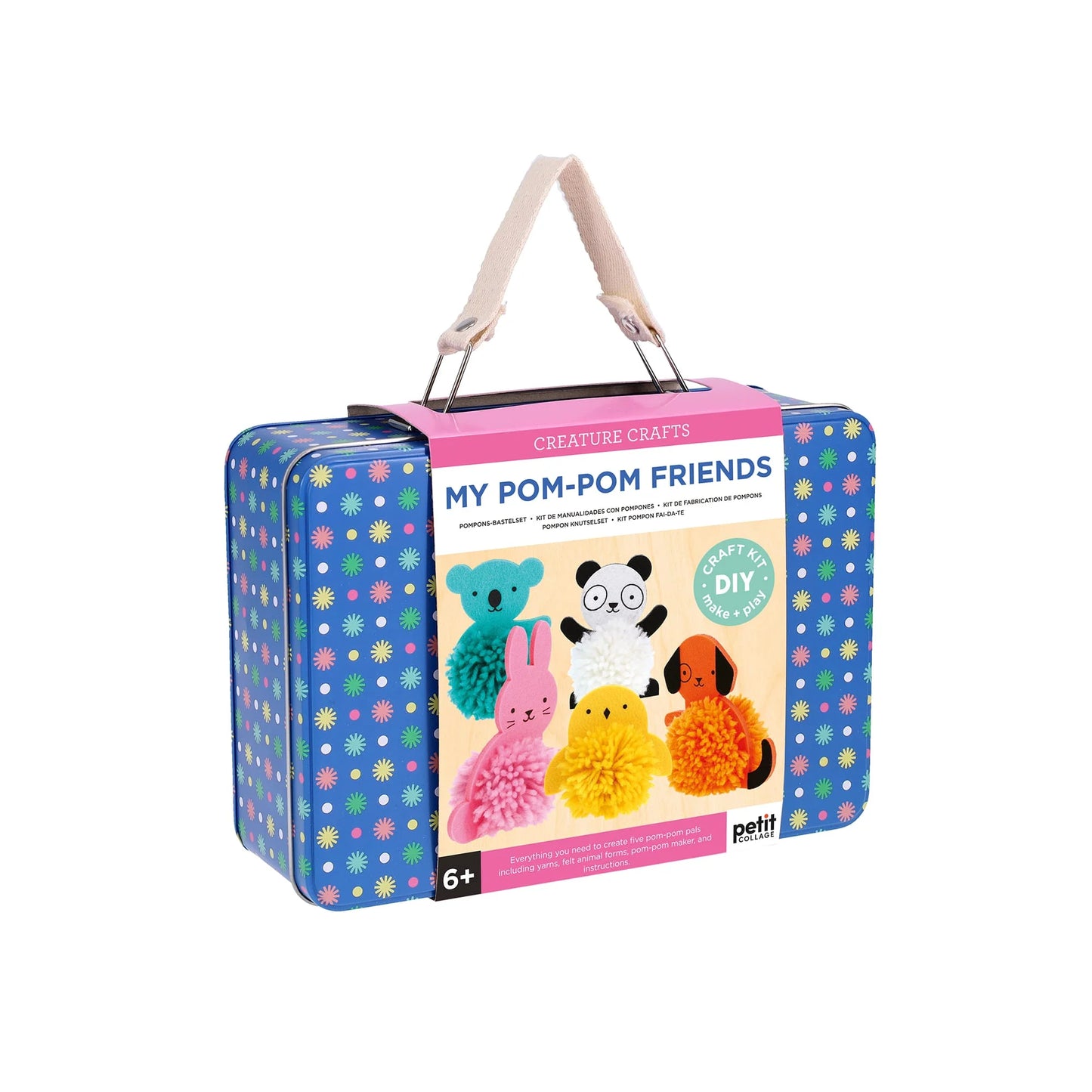 Le Petit Collage Creature Crafts: My Pom Pom Pals