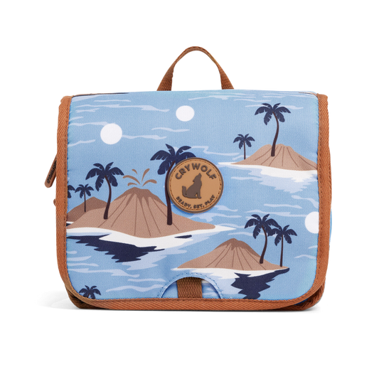 Crywolf Cosmetic Bag Blue Lost Island