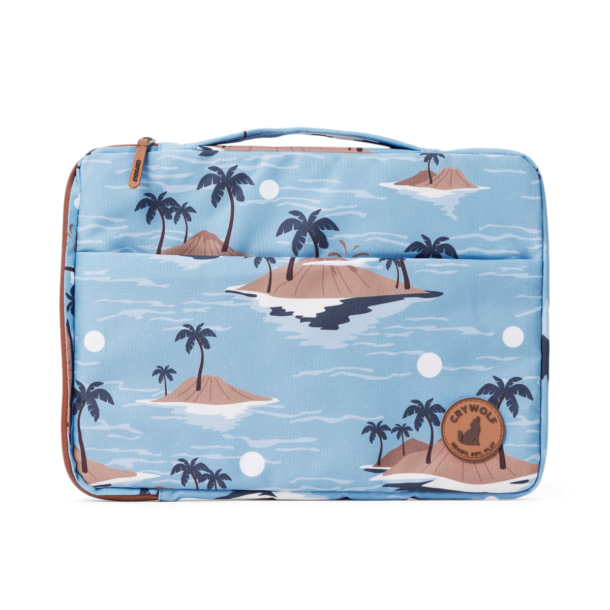 Crywolf Laptop Sleeve 13'' Blue Lost Island