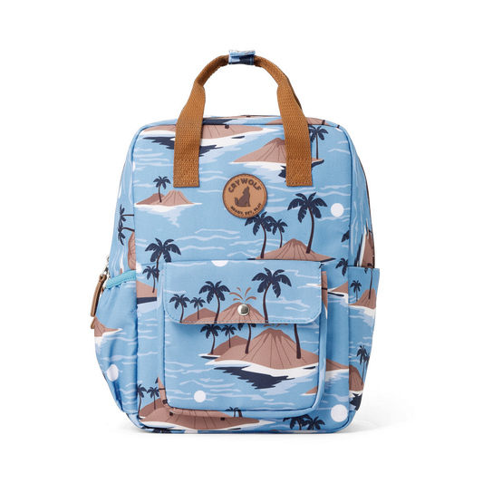 Crywolf Mini Backpack Blue Lost Island