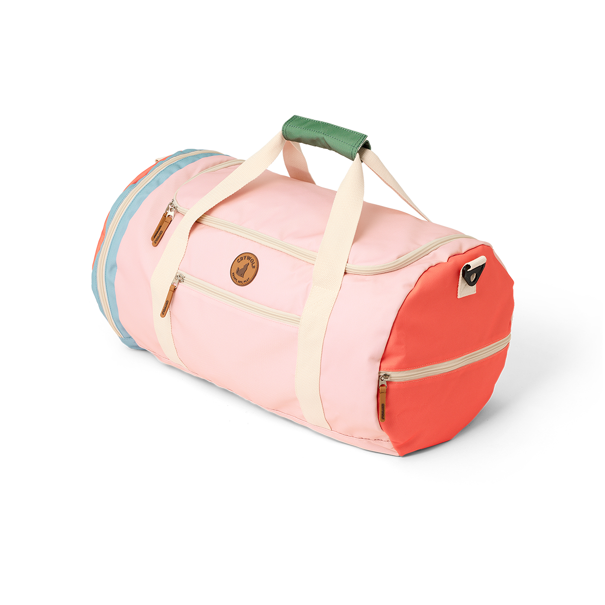 Crywolf Packable Duffel Bag Sunset Colour Block