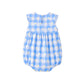 Milky Daisy Check Playsuit