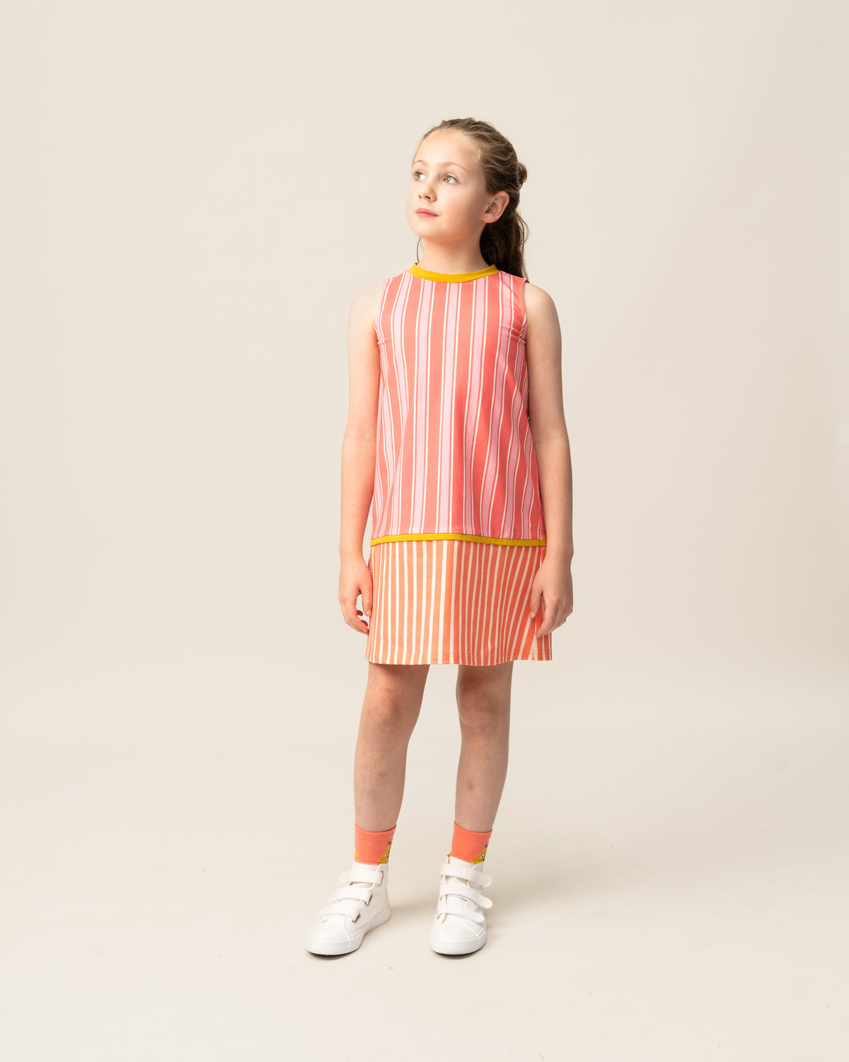 Das Ist Maurice Sleeveless Dress | Coral