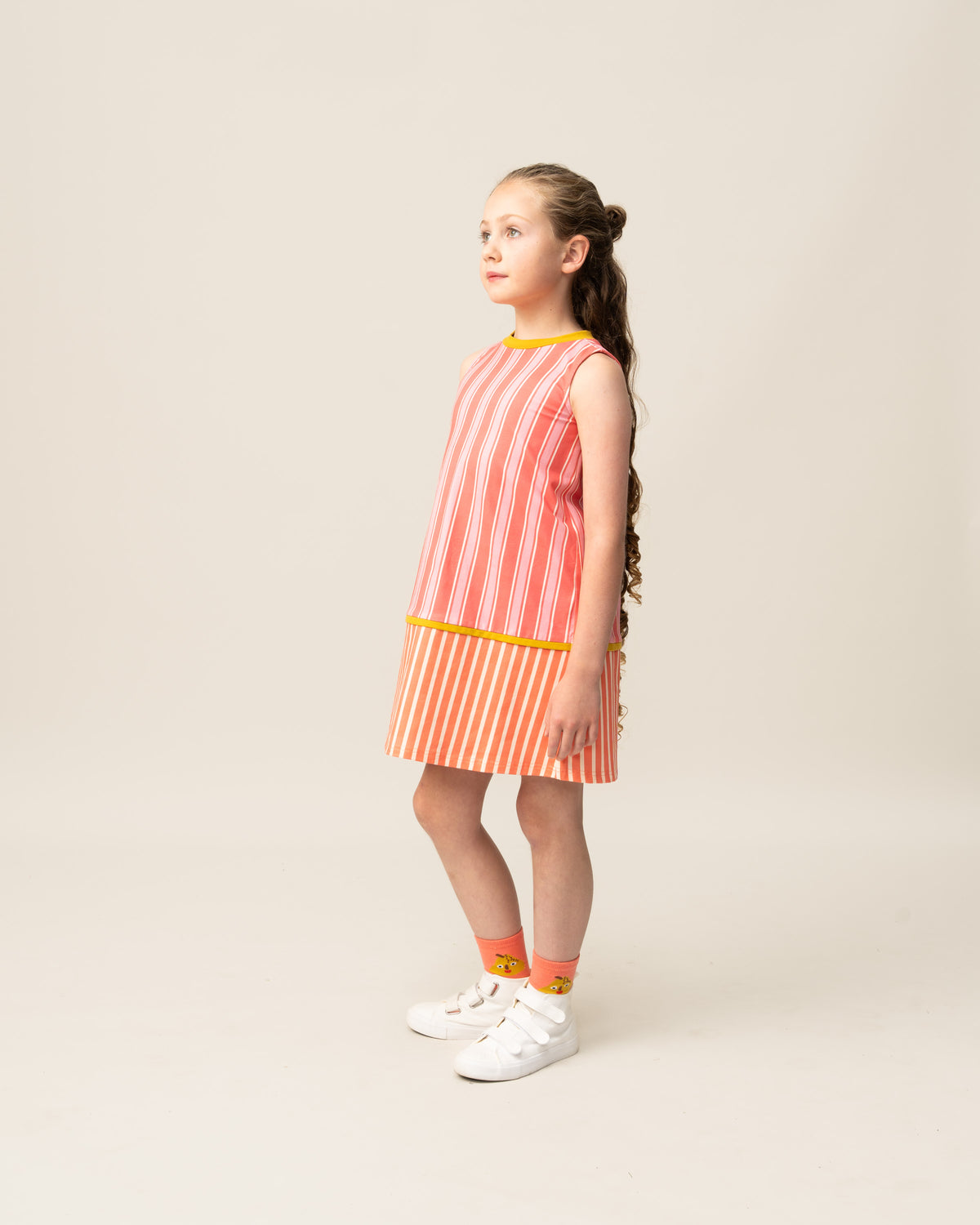 Das Ist Maurice Sleeveless Dress | Coral