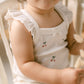Aster & Oak Cherry Ruffle Set Natural