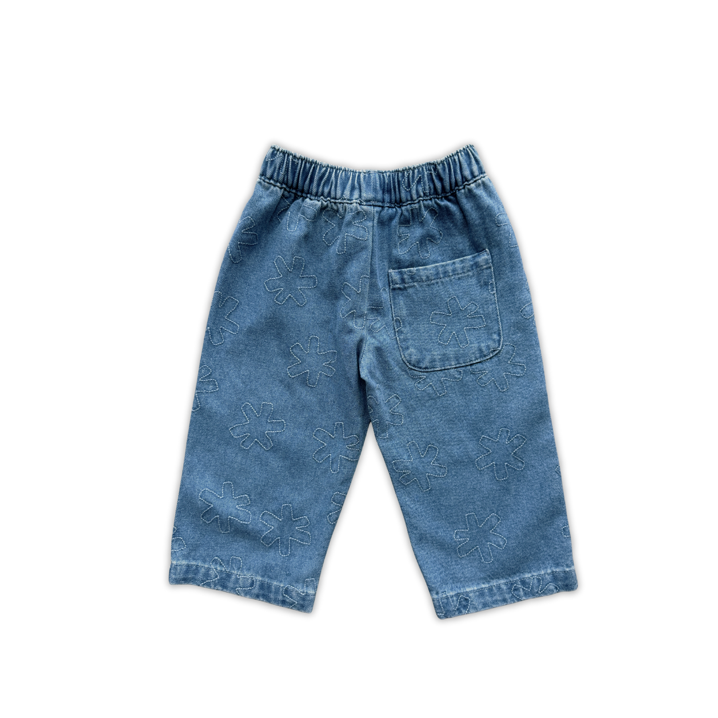 Grown Organic Starlight Embroidery Denim Pant