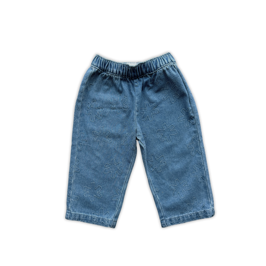 Grown Organic Starlight Embroidery Denim Pant