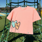The Girl Club Drippin Hearts Tee