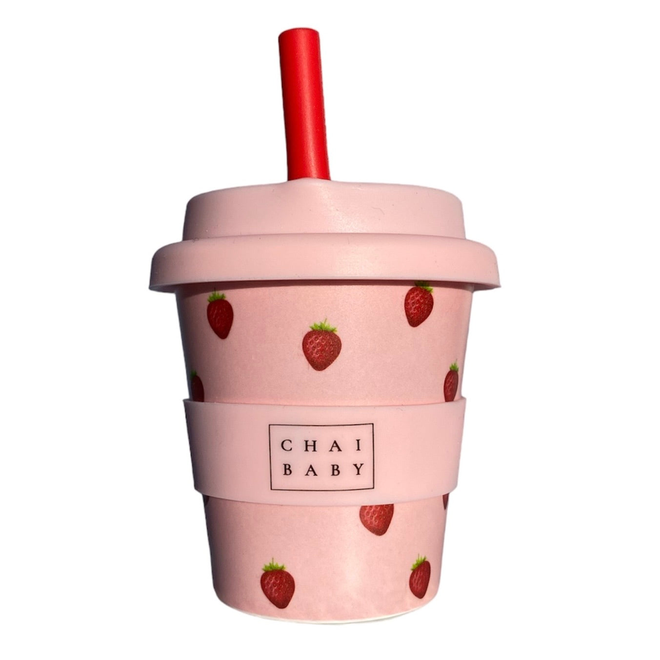 Chai Baby Sassy Strawberries Babyccino Cup