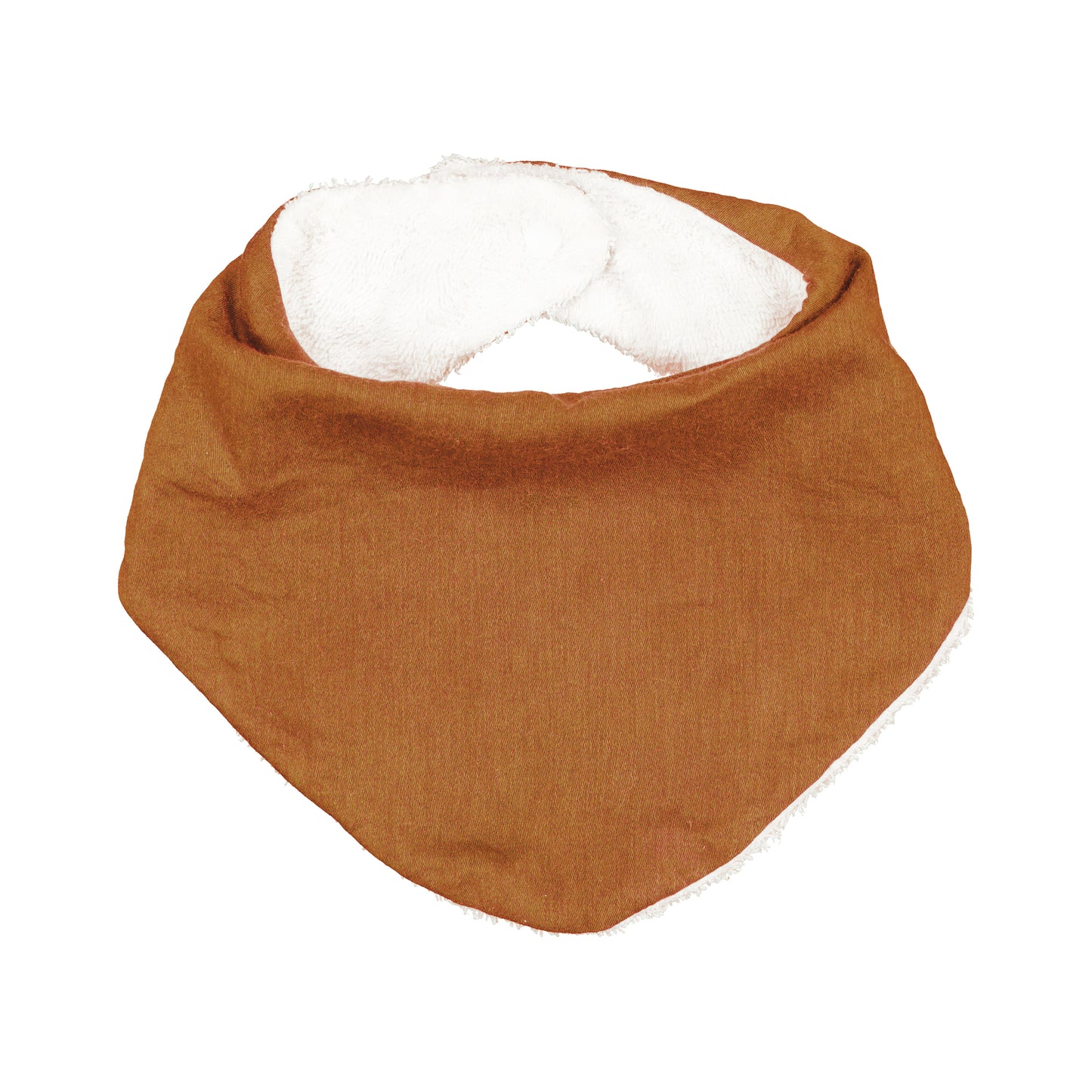 Burrow & Be Terry Bib Rust