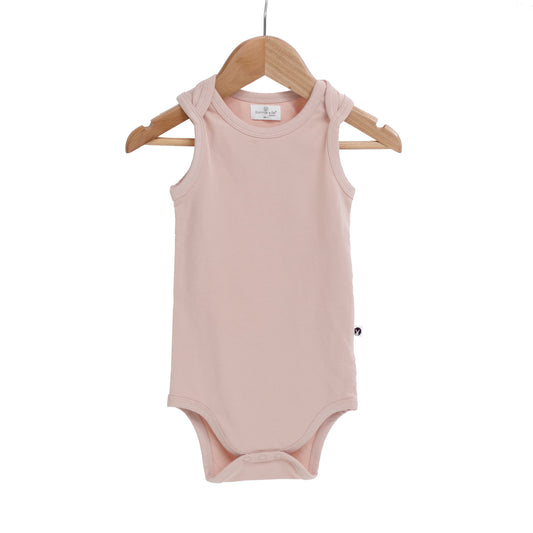 Burrow & Be Singlet Onesie Dusty Rose