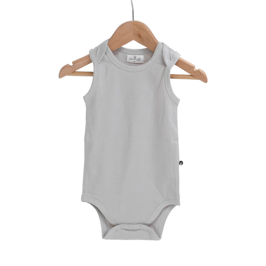 Burrow & Be Singlet Onesie Grey