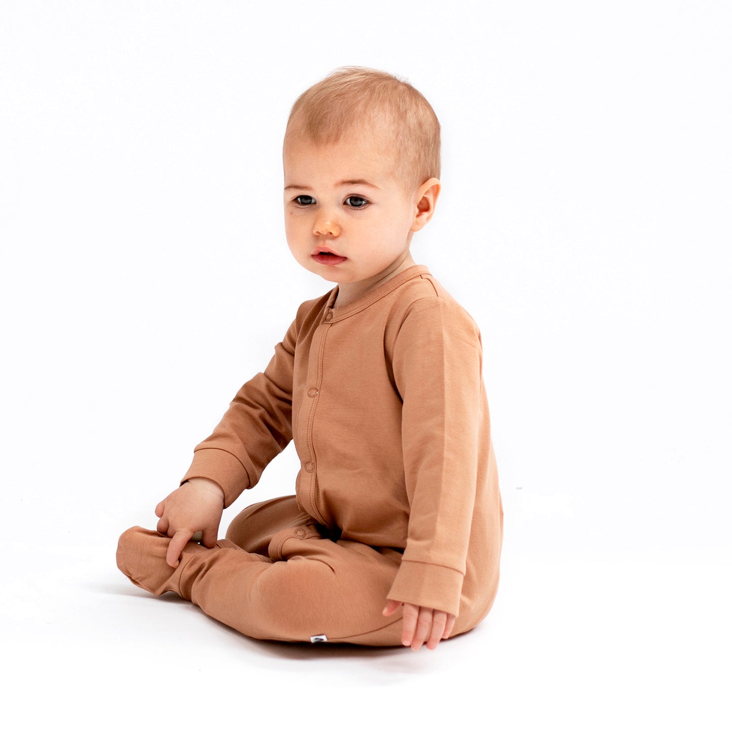 Burrow & Be Sleep Suit Tawny Brown