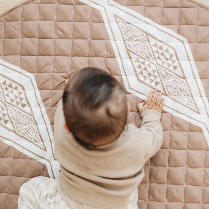 Bo & Ko Māori Playmat Ō Whakatō Cocoa