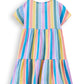 Milky Fiesta Crinkle Dress