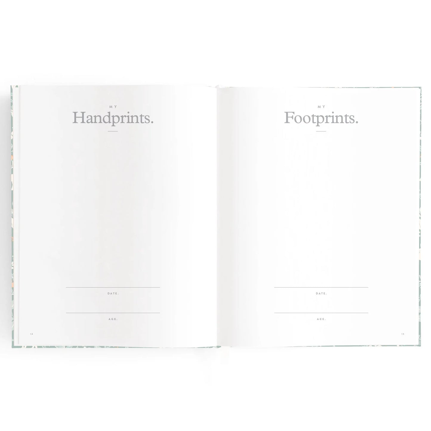 Baby Book Forest Friends Sage - 3rd Edition
