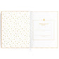 Baby Book Coffee Stripe