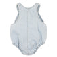 Minihaha Palm Cove Embroidered Bodysuit Light Blue