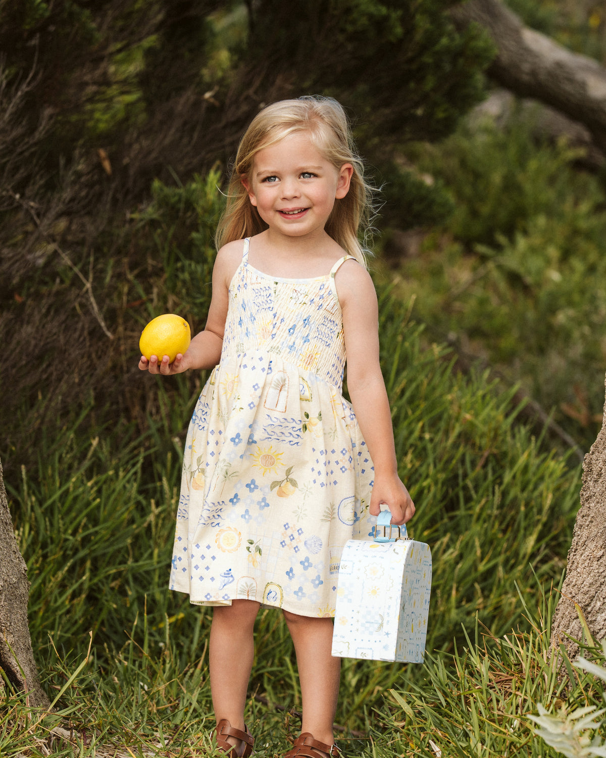 Minihaha Piccolina Shirred Dress