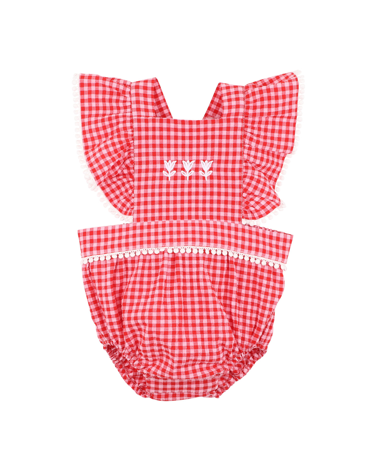 Minihaha Sundae Gingham Bodysuit