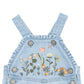 Minihaha Botanica Embroidered Overalls