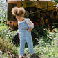 Minihaha Botanica Embroidered Overalls
