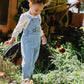 Minihaha Botanica Embroidered Overalls