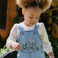 Minihaha Botanica Embroidered Overalls