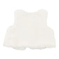 Minihaha Botanica Embroidered Faux Fur Vest