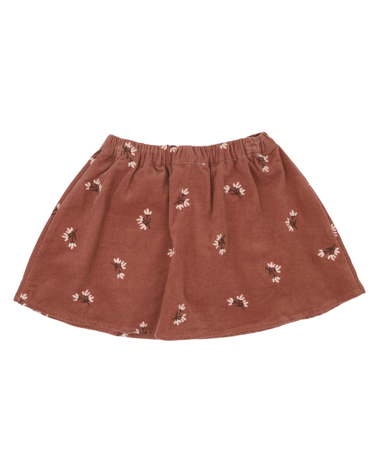 Minihaha Girls Wild Garden Embroidery Skirt w. Shorts