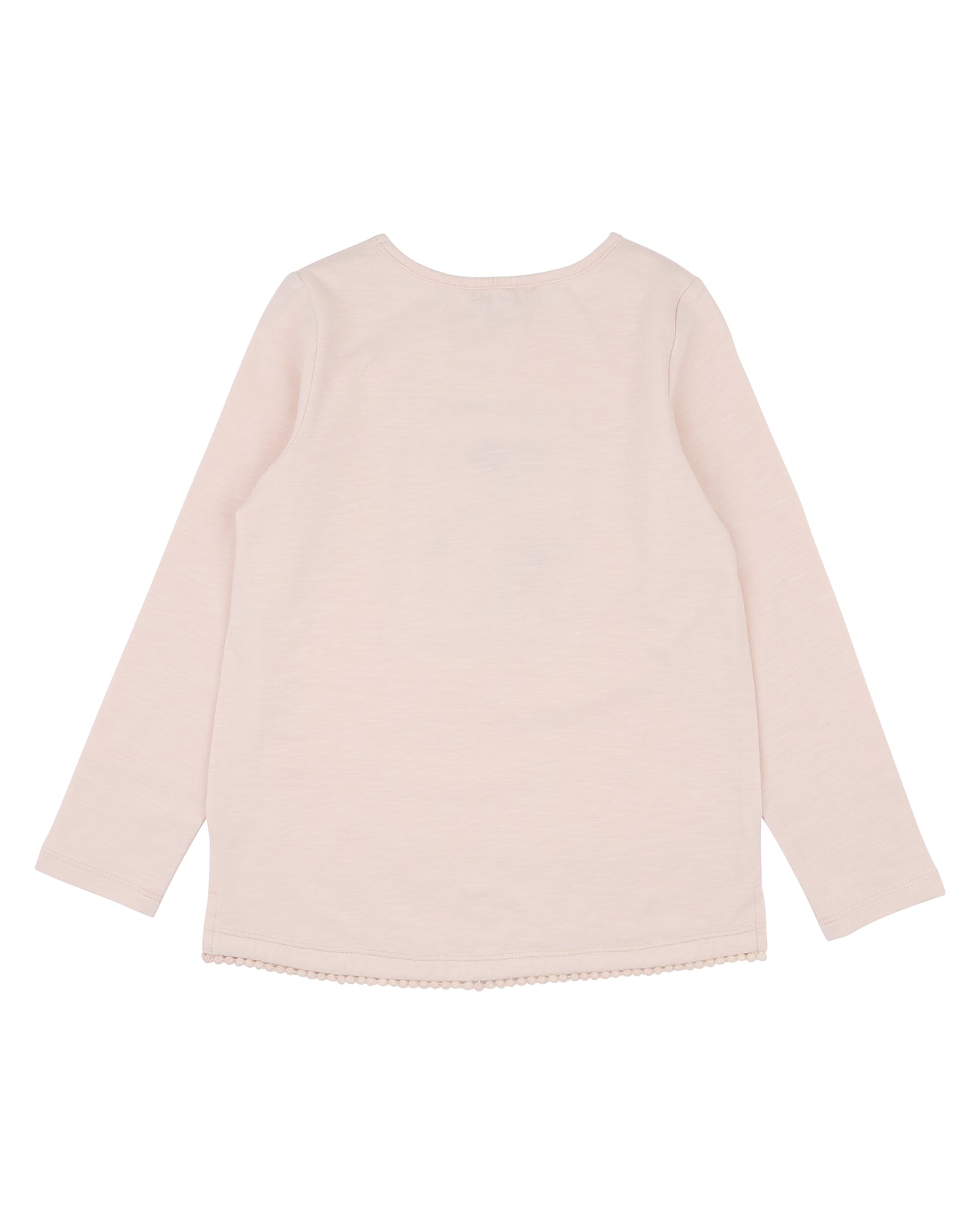 Minihaha Girls Wild Garden Boucle Organic Long Sleeve Tee