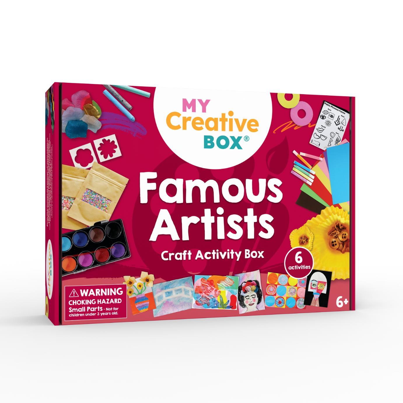 My Creative Box Famous Artists Craft Activity Box