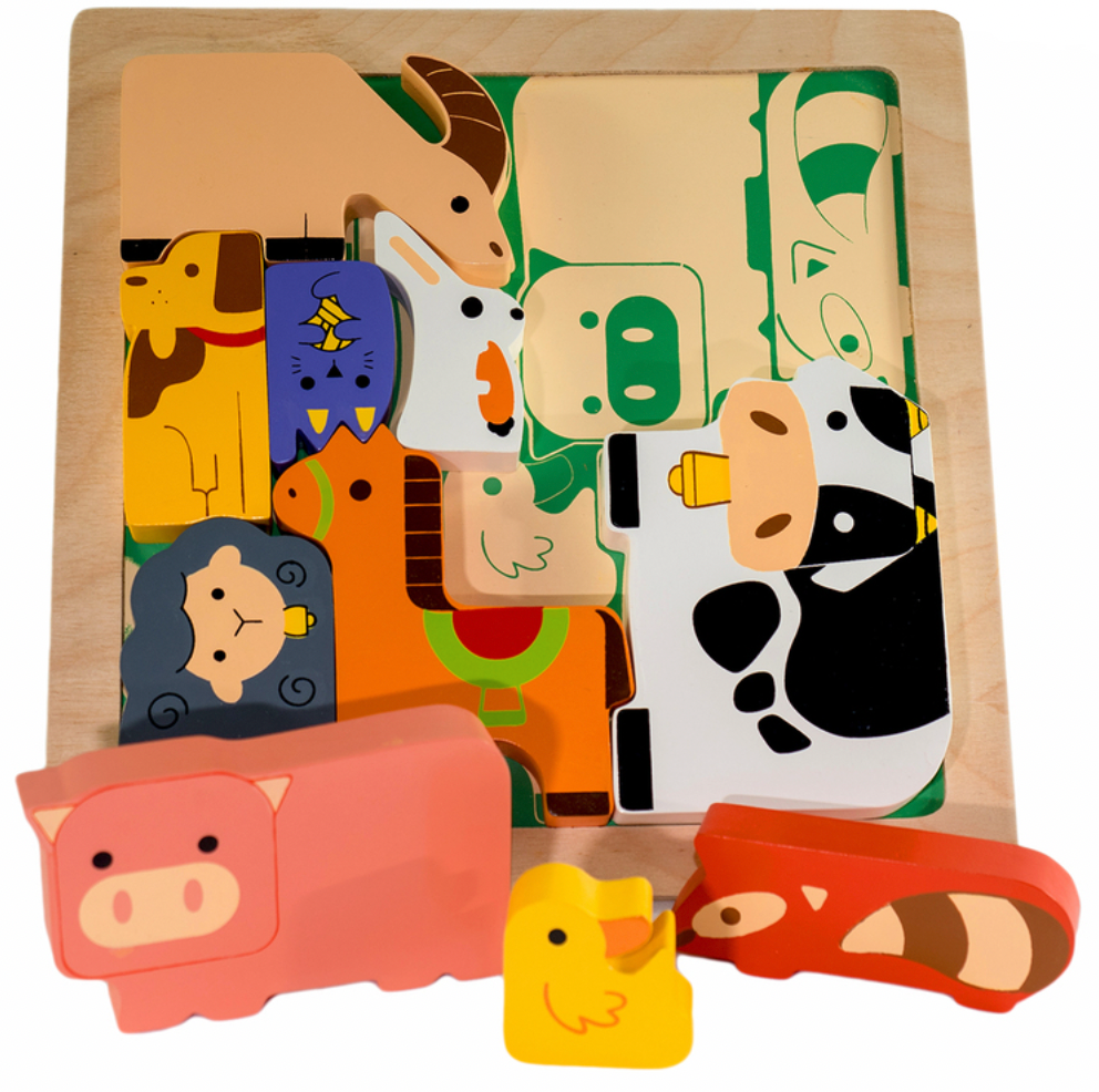 Farm Animal Chunky Puzzle