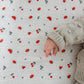 Over the Dandelions Fitted Cot Sheet Sweet Pickings