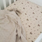 Over the Dandelions Fitted Cot Sheet Woodlands