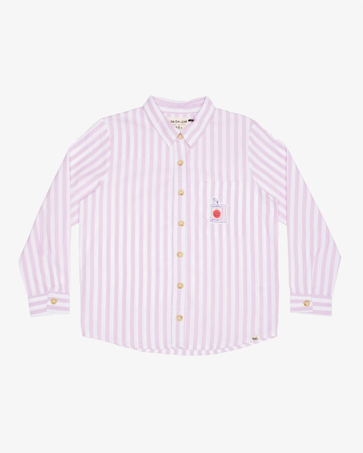 The Girl Club Cotton Poplin Oversize Shirt