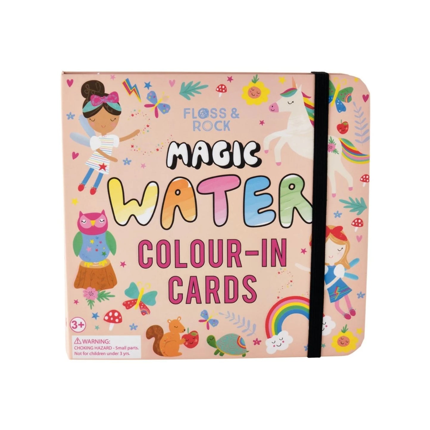 Floss & Rock Magic Colour Changing Water Cards | Rainbow Fairy