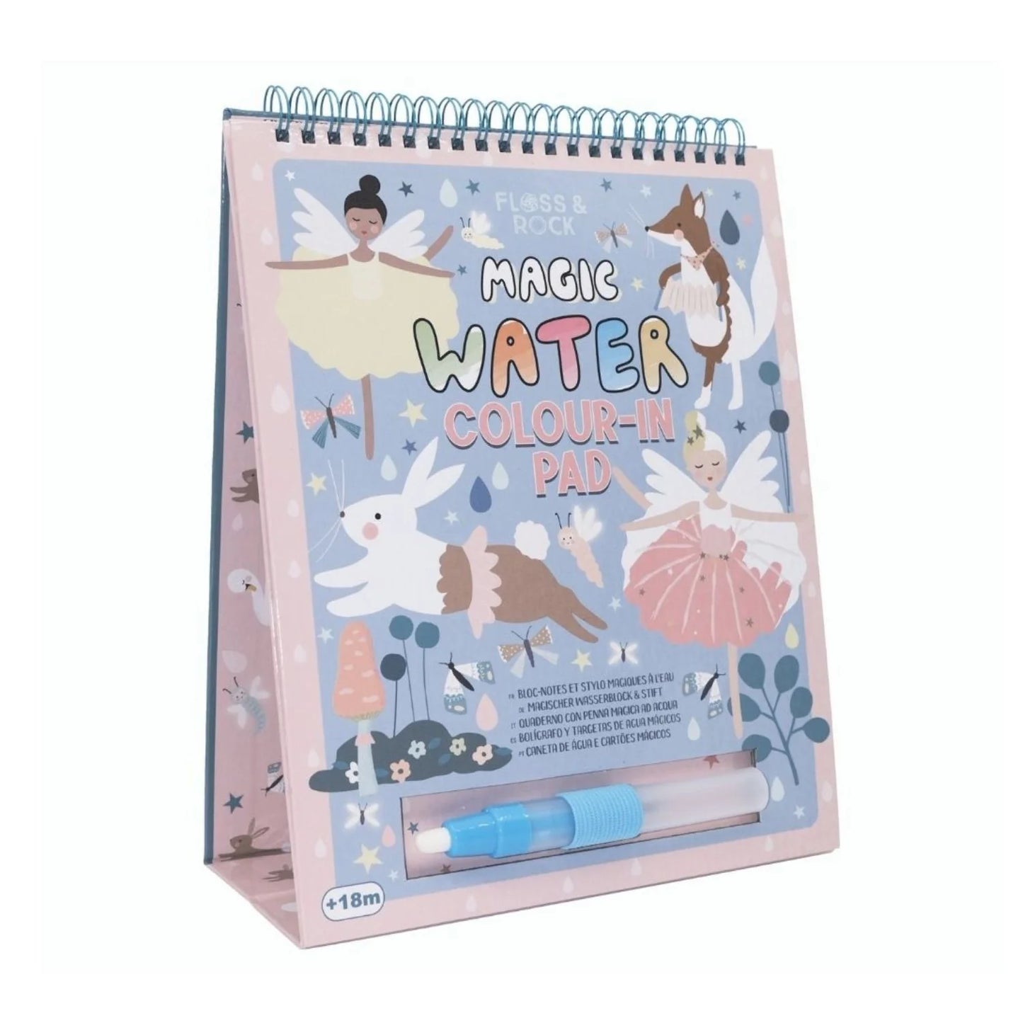 Floss & Rock Magic Colour Changing Watercard Easel and Pen | Enchanted