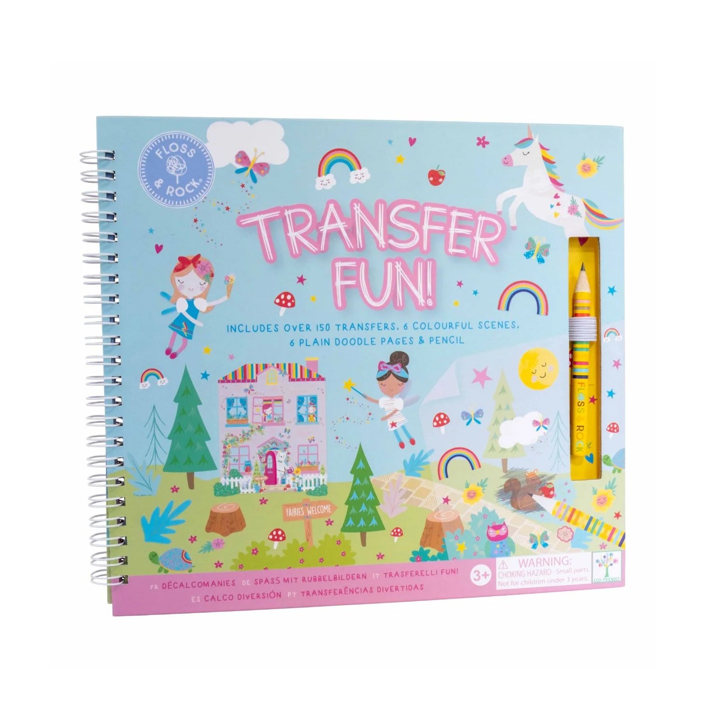 Floss & Rock Transfer Fun | Rainbow Fairy