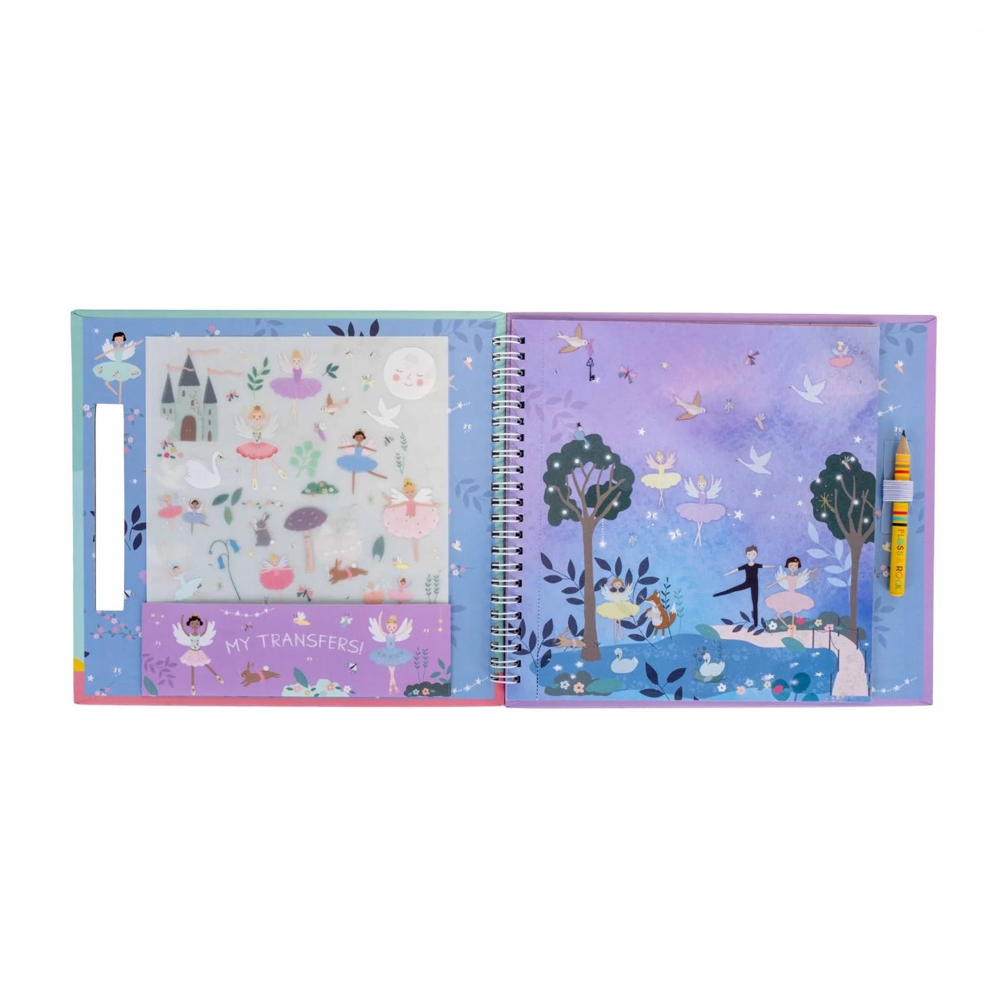 Floss & Rock Transfer Fun | Enchanted