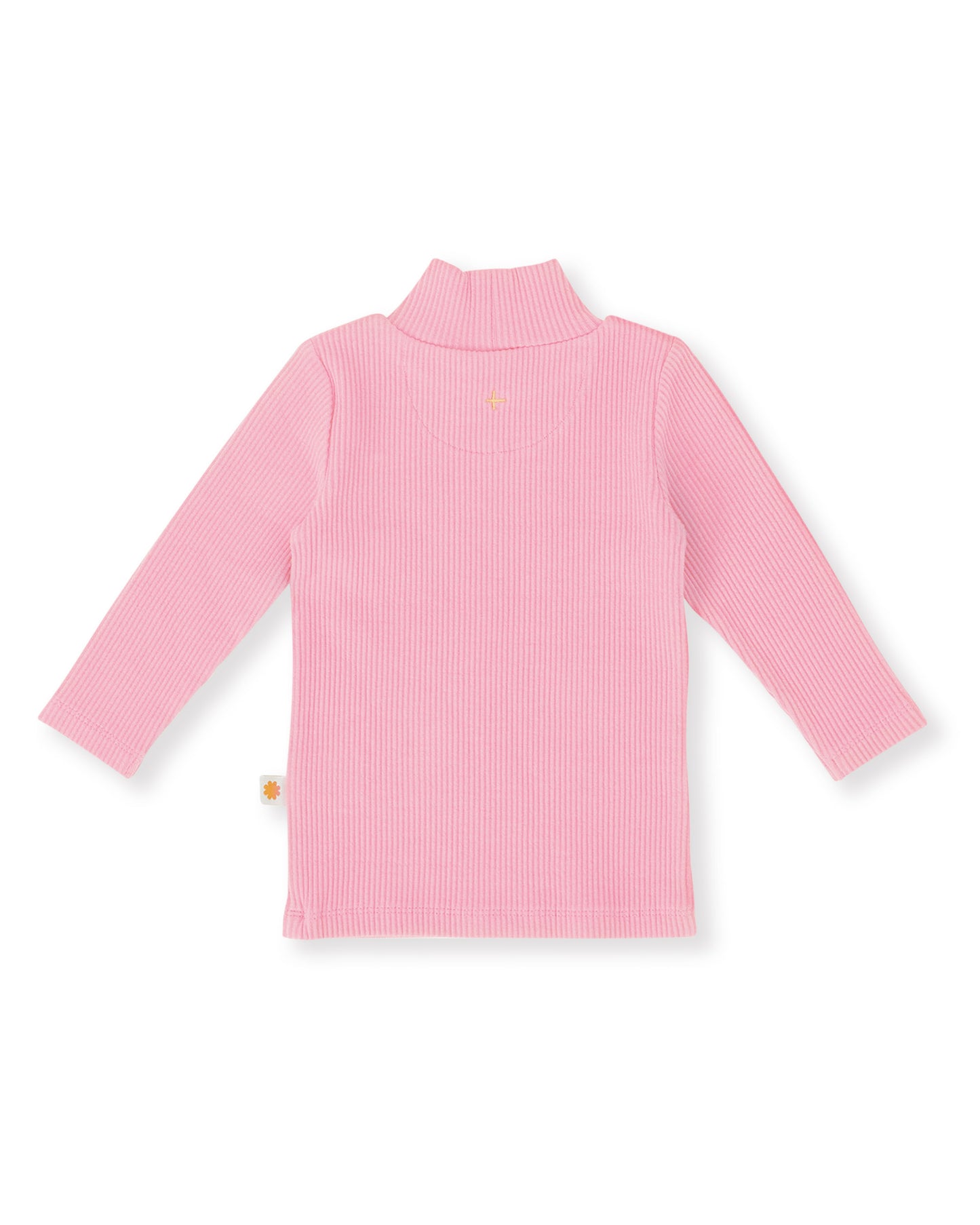 Goldie + Ace Embroidered Rib Skivvy Sweetpea