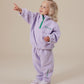 Goldie + Ace Bobbi Polar Fleece Sweater Lilac