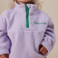 Goldie + Ace Bobbi Polar Fleece Sweater Lilac