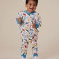 Goldie + Ace Dino-Mite Relaxed Terry Sweater