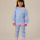 Goldie + Ace Seaside Daisy Terry Sweatpants