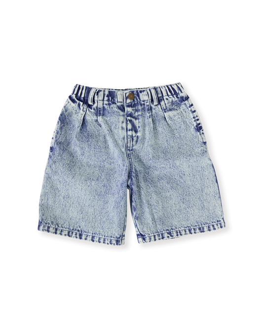 Goldie + Ace Kirby Relaxed Denim Shorts