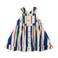 Goldie + Ace 90'S Bold Stripe Heidi Denim Pinafore Dress
